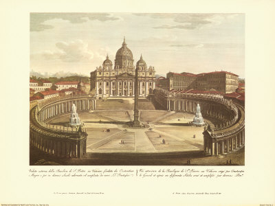 Basilica Of Street Pierre by Alessandro Antonelli Pricing Limited Edition Print image