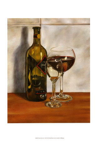 Wine Series Ii by Jennifer Goldberger Pricing Limited Edition Print image
