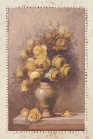 Yellow Rose Bouquet by Cheovan Pricing Limited Edition Print image