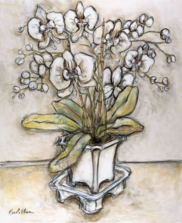 White Orchid by Nicole Etienne Pricing Limited Edition Print image