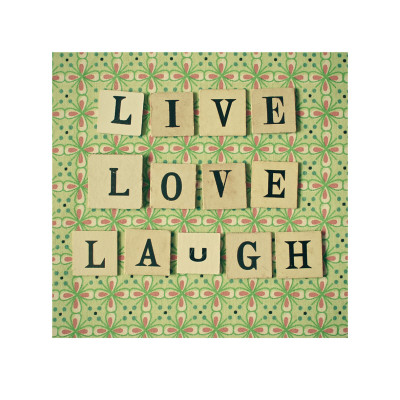 Live Love Laugh by Cassia Beck Pricing Limited Edition Print image