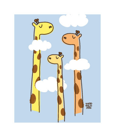 Giraffes by Todd Goldman Pricing Limited Edition Print image