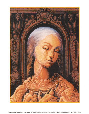 Madonna Rocaille by Octavio Ocampo Pricing Limited Edition Print image