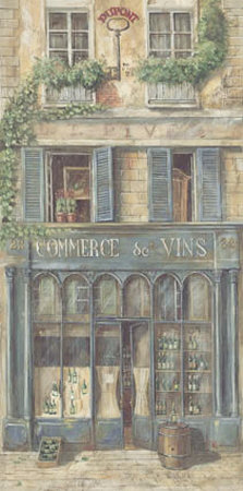 Commerce De Vins by Fabrice De Villeneuve Pricing Limited Edition Print image