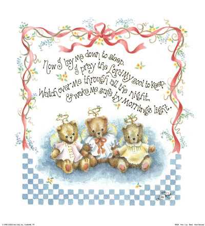 Now I Lay, Bears by Lila Rose Kennedy Pricing Limited Edition Print image