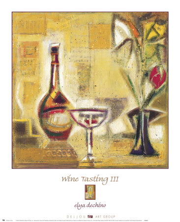 Wine Tasting Iii by Elya De Chino Pricing Limited Edition Print image