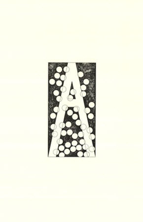Letter A Iii by Nicholas Cann Pricing Limited Edition Print image
