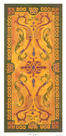Celtic Design Ii by Abigail Kamelhair Pricing Limited Edition Print image