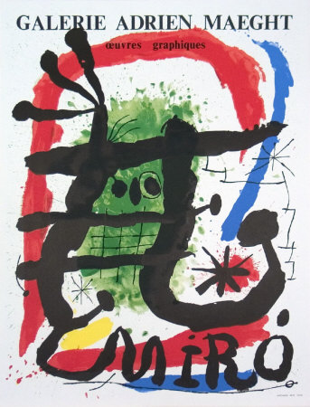 Oeuvres Graphiques, 1965 by Joan Miro Pricing Limited Edition Print image
