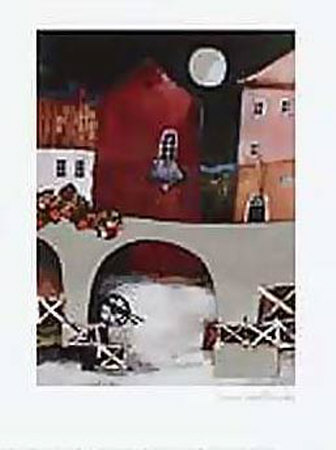 The Red House by Rosina Wachtmeister Pricing Limited Edition Print image