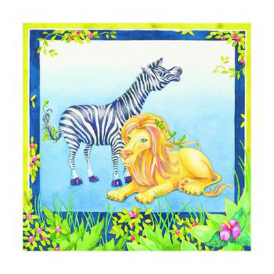 Stripe And Leonardo by Lila Rose Kennedy Pricing Limited Edition Print image