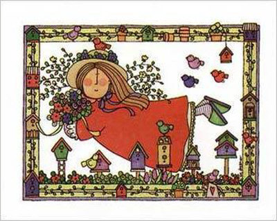 Birdhouse Angel by Sue Dreamer Pricing Limited Edition Print image