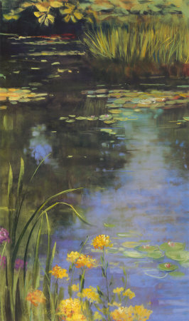 Garden Pond Ii by Carol Rowan Pricing Limited Edition Print image