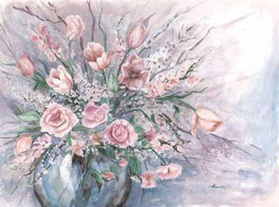 Pastel Bouquet by Consuelo Gamboa Pricing Limited Edition Print image