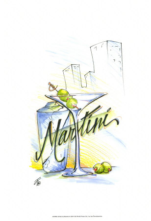 Drink Up: Martini by Jay Throckmorton Pricing Limited Edition Print image