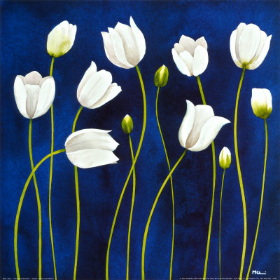 Tulipani Danzanti by Maria Grazia Luffarelli Pricing Limited Edition Print image
