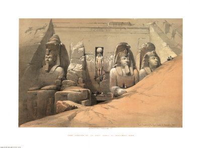 Egypt, Aboosimble by David Roberts Pricing Limited Edition Print image