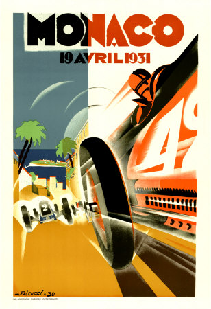 Monaco Grand Prix, 1931 by Robert Falcucci Pricing Limited Edition Print image