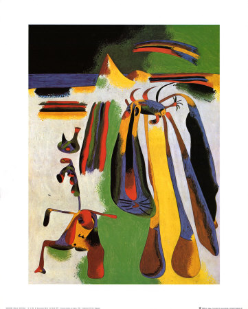 Paysan Catalan Au Repos, C.1936 by Joan Miró Pricing Limited Edition Print image
