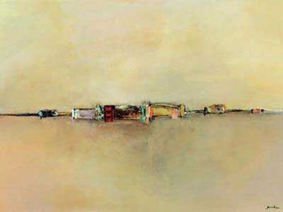 Paysage Saharien by Gabriella Benevolenza Pricing Limited Edition Print image