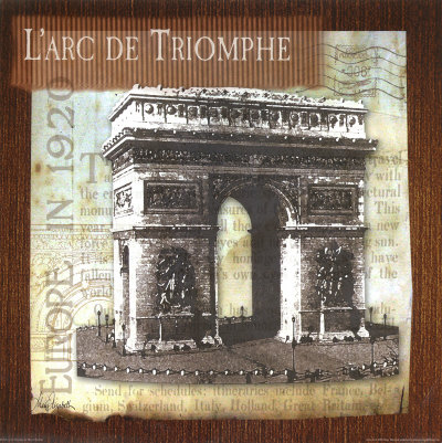 L'arc De Triomph by Mary Elizabeth Pricing Limited Edition Print image