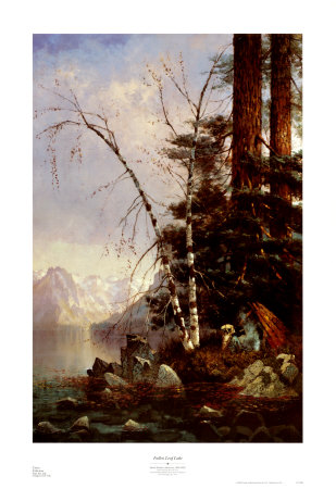 Fallen Leaf Lake by Edwin Deakin Pricing Limited Edition Print image