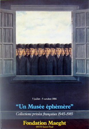 Un Musee Ephemere, 1986 by Rene Magritte Pricing Limited Edition Print image
