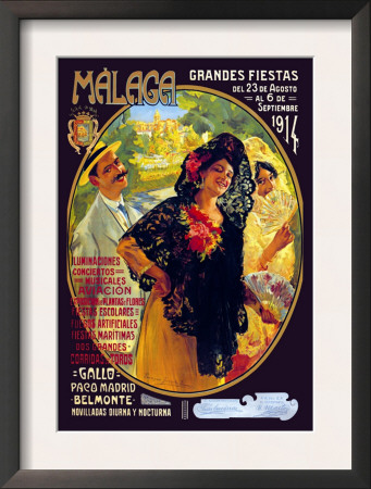Malaga Grandes Fiestas by Susan E. Meyer Pricing Limited Edition Print image