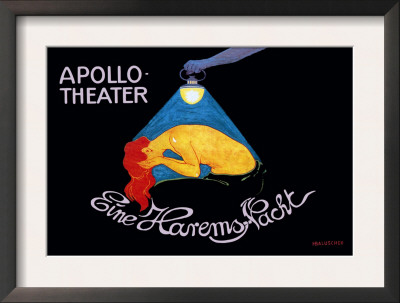 Eine Harems Nacht At The Apollo-Theater by Hans Baluschek Pricing Limited Edition Print image