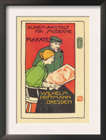Printers Of Modern Posters by Emil Paul Fischer Pricing Limited Edition Print image