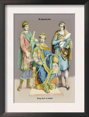 King Carle Of Cahle, 10Th Century by Richard Brown Pricing Limited Edition Print image