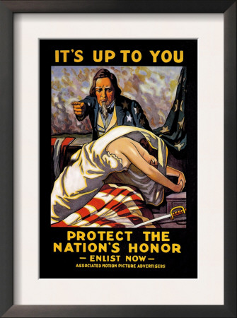 It's Up To You To Protect The Nation's Honor by Schneck Pricing Limited Edition Print image