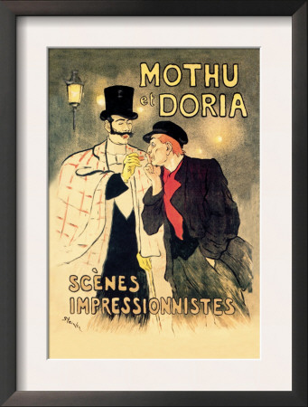 Mothu Et Doria: Scenes Impressionnistes by Theophile Alexandre Steinlen Pricing Limited Edition Print image
