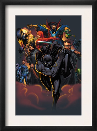 Handbook: Marvel Knights 2005 Cover: Black Panther by Pat Lee Pricing Limited Edition Print image