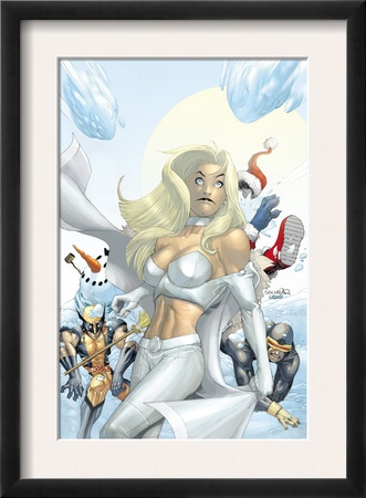 X-Men #165 Cover: Emma Frost by Salvador Larroca Pricing Limited Edition Print image
