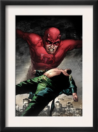 What If Karen Page Had Lived? #1 Cover: Daredevil And Kingpin by Michael Lark Pricing Limited Edition Print image