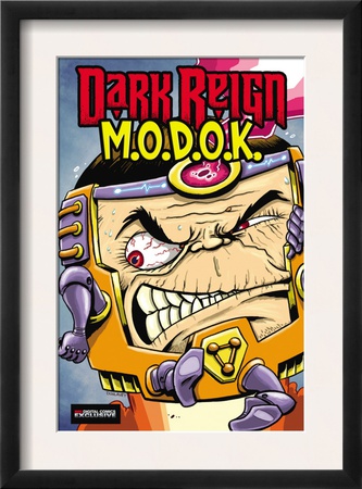 M.O.D.O.K: Reign Delay One-Shot #1 Cover: M.O.D.O.K by Ryan Dunlavey Pricing Limited Edition Print image