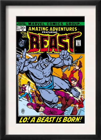 Amazing Adventures #11 Cover: Beast by Gil Kane Pricing Limited Edition Print image