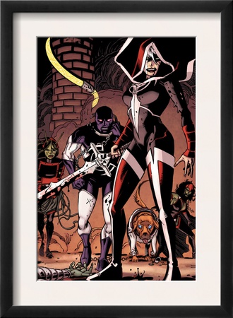 Guardians Of The Galaxy #23 Group: Martyr, Major Victory, Cosmo, Mantis And Gamora by Wes Craig Pricing Limited Edition Print image