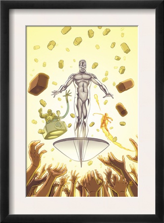 Marvel Adventures Fantastic Four #28 Cover: Silver Surfer by Paul Smith Pricing Limited Edition Print image