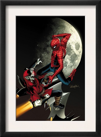 The Amazing Spider-Man #551 Cover: Spider-Man And Menace by Salvador Larroca Pricing Limited Edition Print image