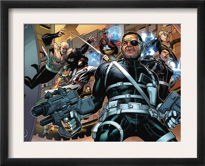 Secret Warriors #5 Cover: Nick Fury by Jim Cheung Pricing Limited Edition Print image