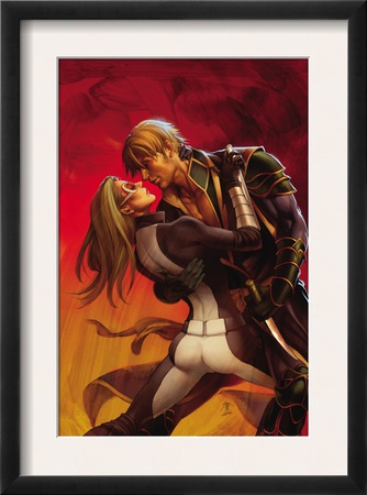 New Avengers: The Reunion #2 Cover: Mockingbird And Ronin by Jo Chen Pricing Limited Edition Print image