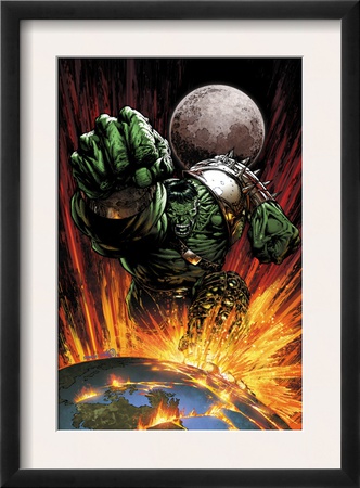 World War Hulk #1 Cover: Hulk Flying by David Finch Pricing Limited Edition Print image