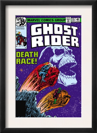 Ghost Rider #35 Cover: Ghost Rider by Bob Budiansky Pricing Limited Edition Print image