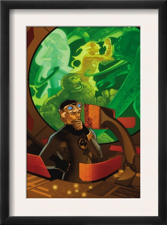 Dark Reign: Fantastic Four #2 Cover: Mr. Fantastic by Pasqual Ferry Pricing Limited Edition Print image