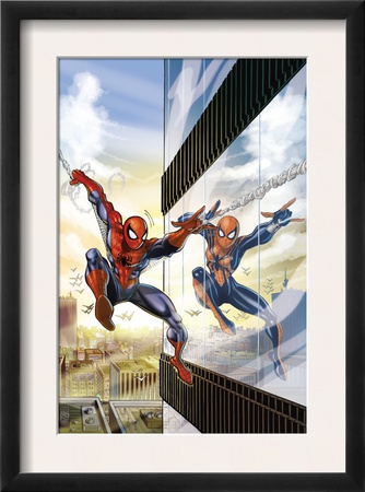 Amazing Spider-Man Family #5 Cover: Spider-Man And Spider-Girl by Ron Frenz Pricing Limited Edition Print image