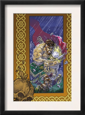 Thor: Blood Oath #3 Cover: Thor And Hercules by Scott Kolins Pricing Limited Edition Print image