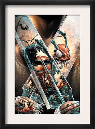 Toxin #2 Cover: Razorfist And Toxin by Darick Robertson Pricing Limited Edition Print image