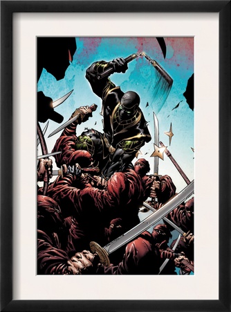New Avengers #13 Cover: Ronin And Hand by David Finch Pricing Limited Edition Print image